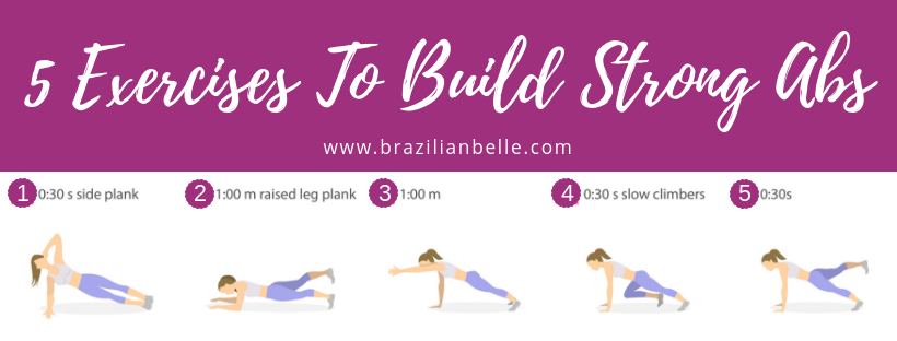 No Gym, No Problem! 5 At- Home Bodyweight Plank Exercises To Build Strong Abs!