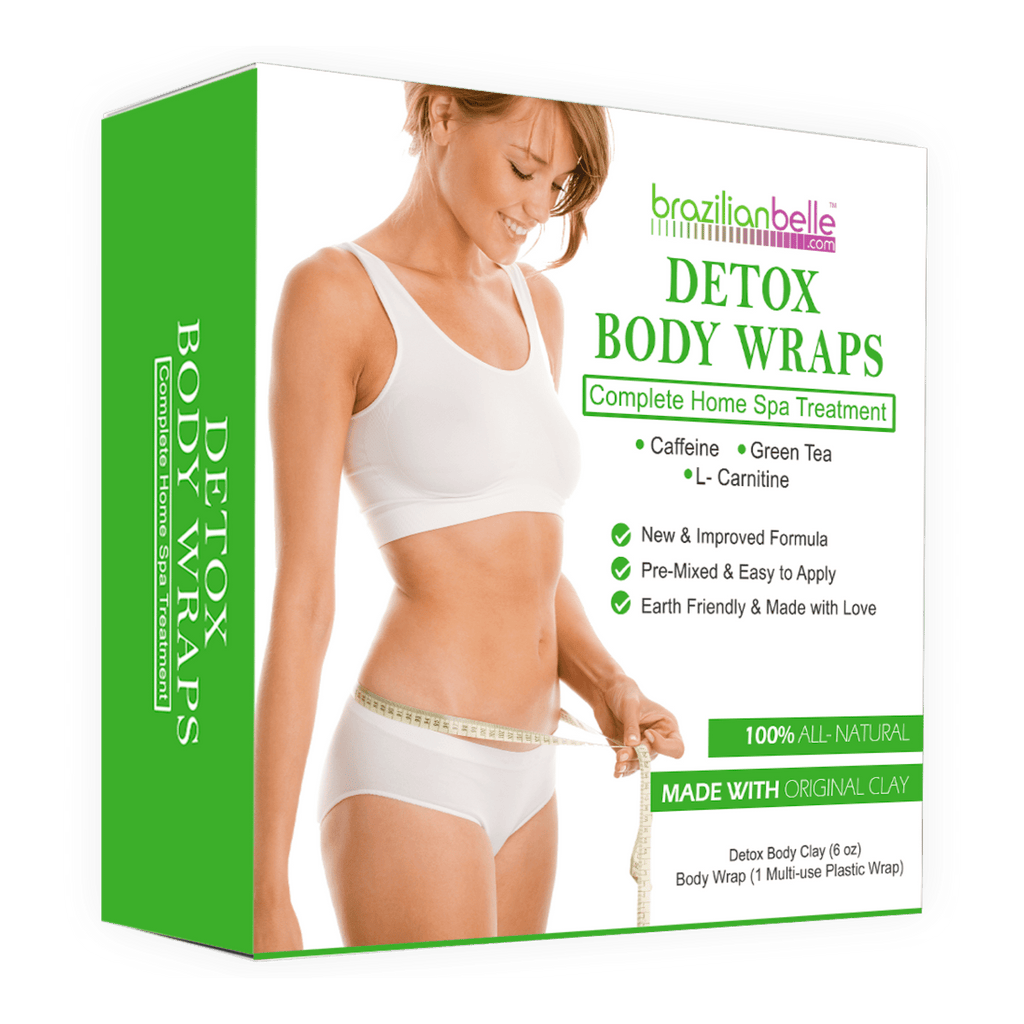 Detox Clay Body Wraps for Inch Loss (Improved Formula)