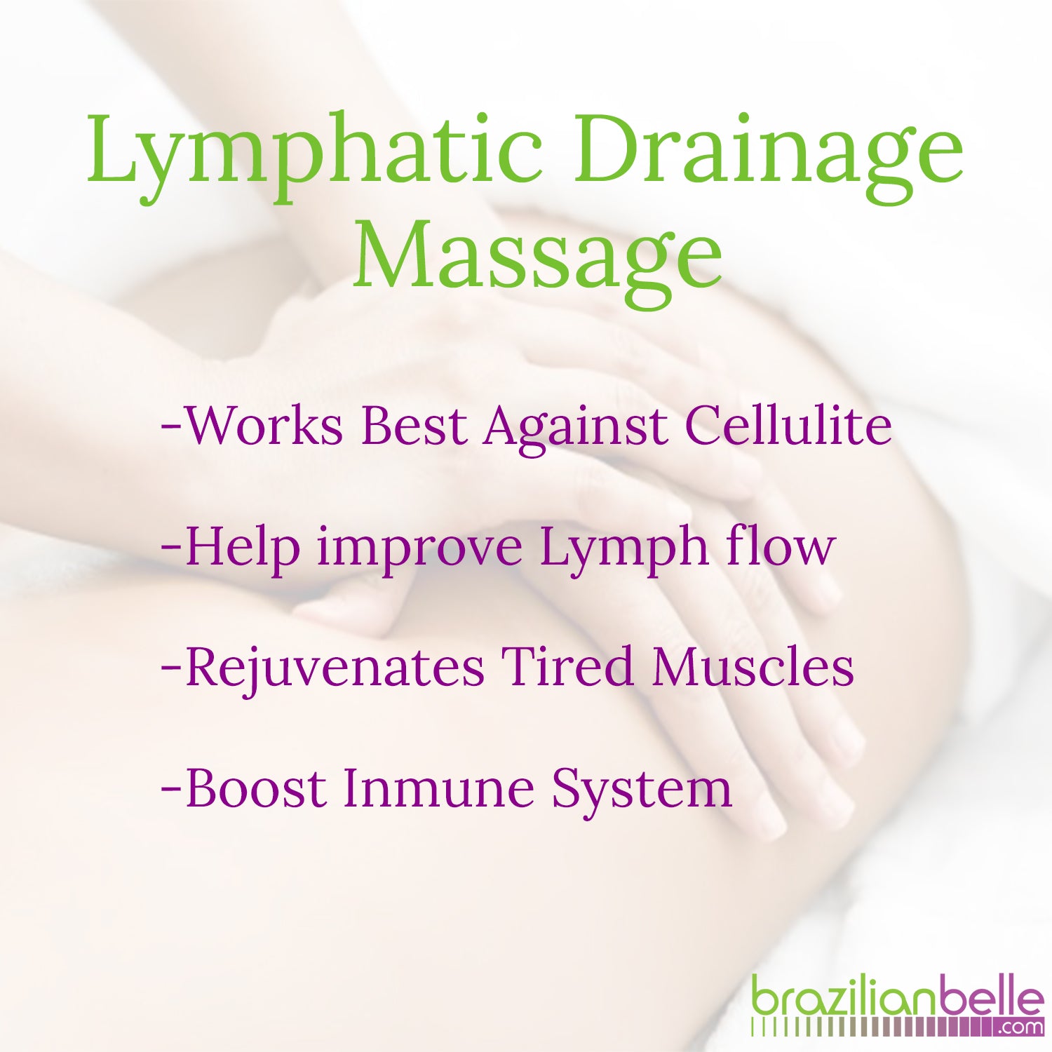All You Need To Know About Lymphatic Drainage Massage Ebook The Ulti Brazilianbelle