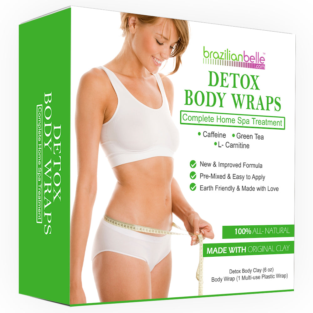 Detox Clay Body Wraps for Inch Loss (Improved Formula